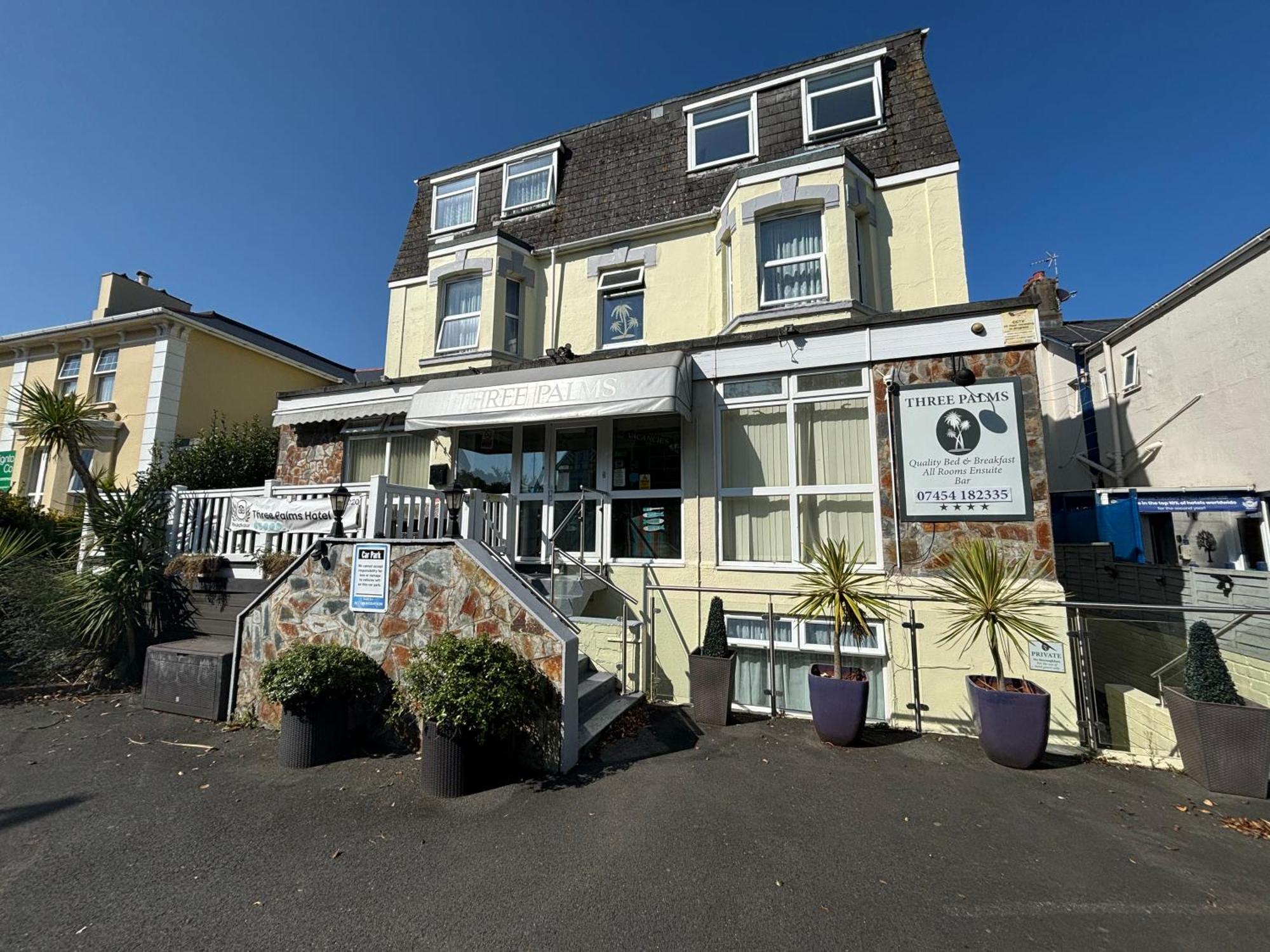 Three Palms Hotel Paignton Esterno foto